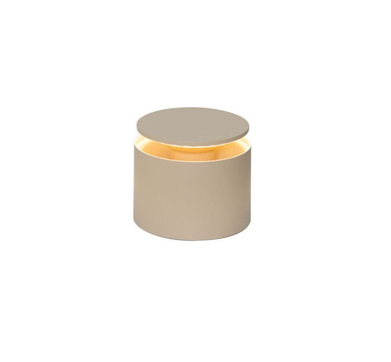 lampa_ogrodowa_USB_Zafferano_Push-up_piaskowa_sand