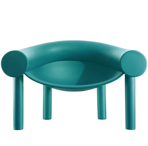 Designerski_fotel_ogrodowy_wypoczynkowy_SAMSON_magis_petrol blue