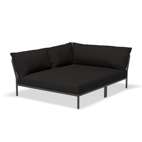 Ogrodowe meble wypoczynkowe modułowe - łóżko dzienne lewe :: LEVEL2