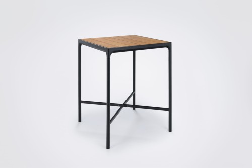 Stół barowy do ogrodu z bambusowym blatem :: FOUR