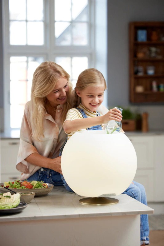 Lampa_podłogowa_Sphere_głośnik_cooler