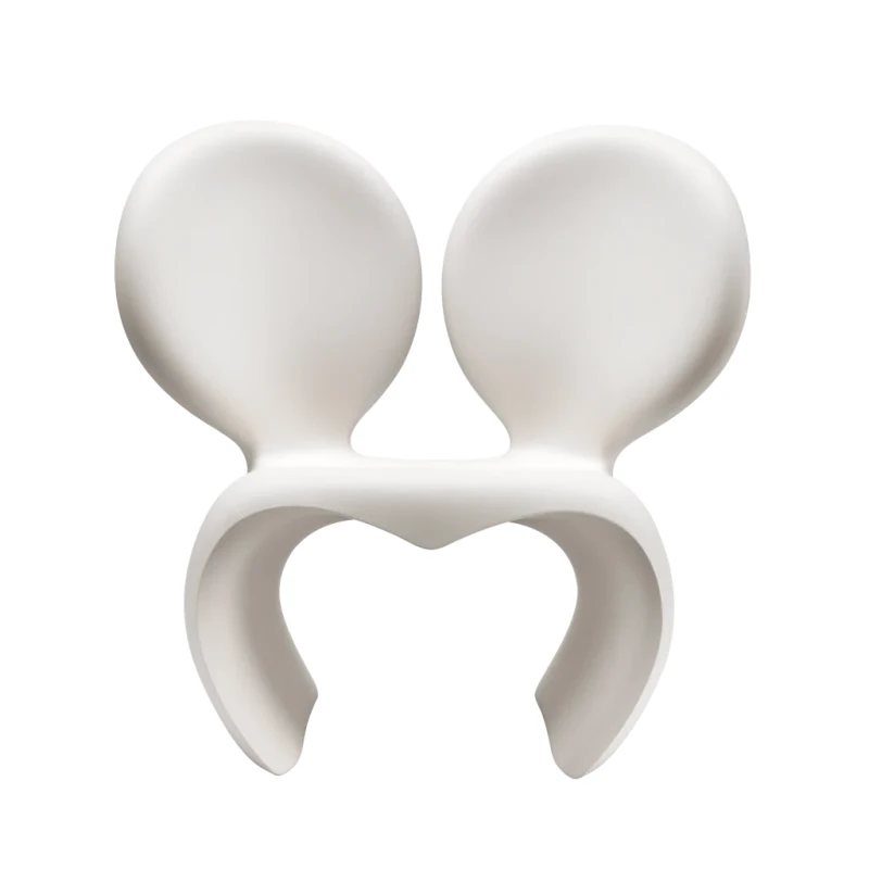 Fotel_ogrodowy_Qeeboo_design_Ron_Arad_Don't F**k with the Mouse_biały_white