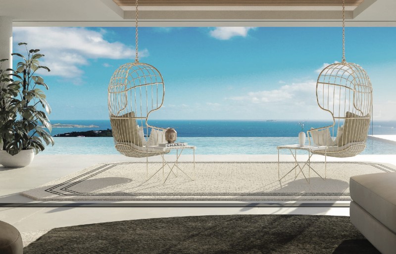 Fotel_ogrodowy_wiszący_1_osobowy_NODO_aranżacja