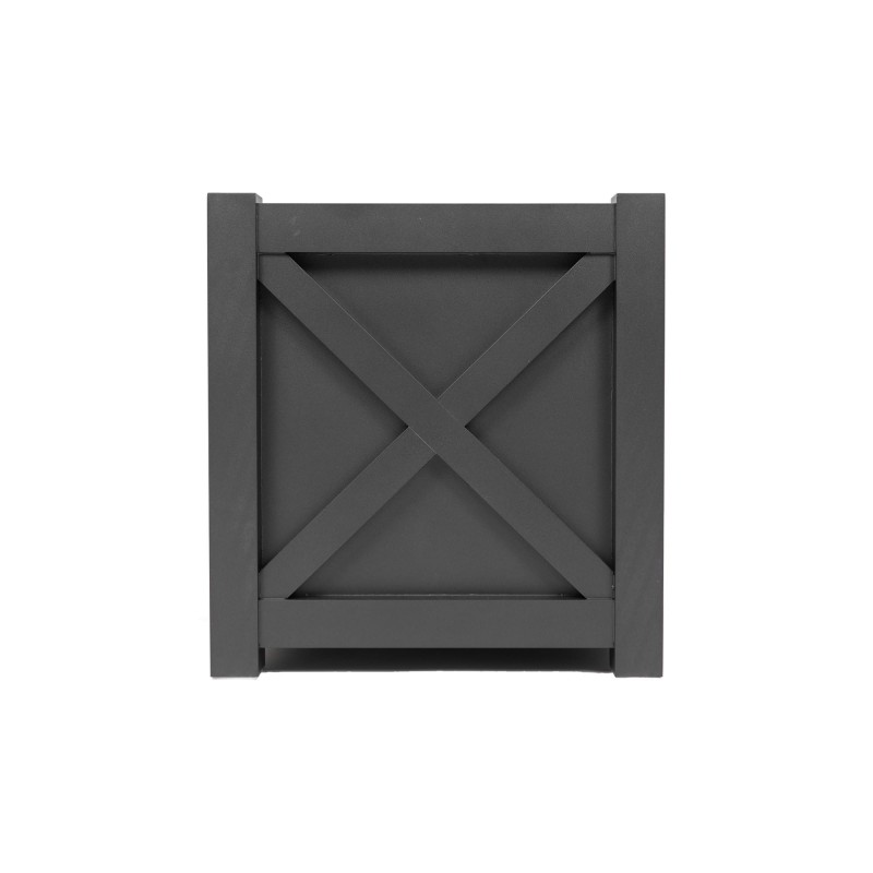 Aluminiowa_donica_ogrodowa_z_krzyżykiem_Decofero