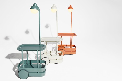 Wózek ogrodowy stolik z lampką  :: JOLLY TROLLEY