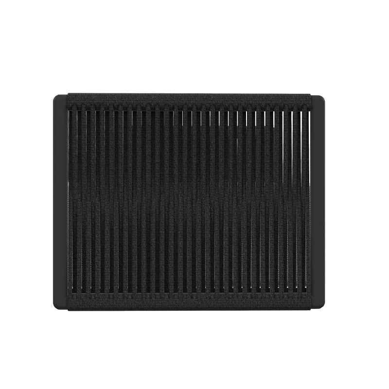 rama antracyt sznurki czarne