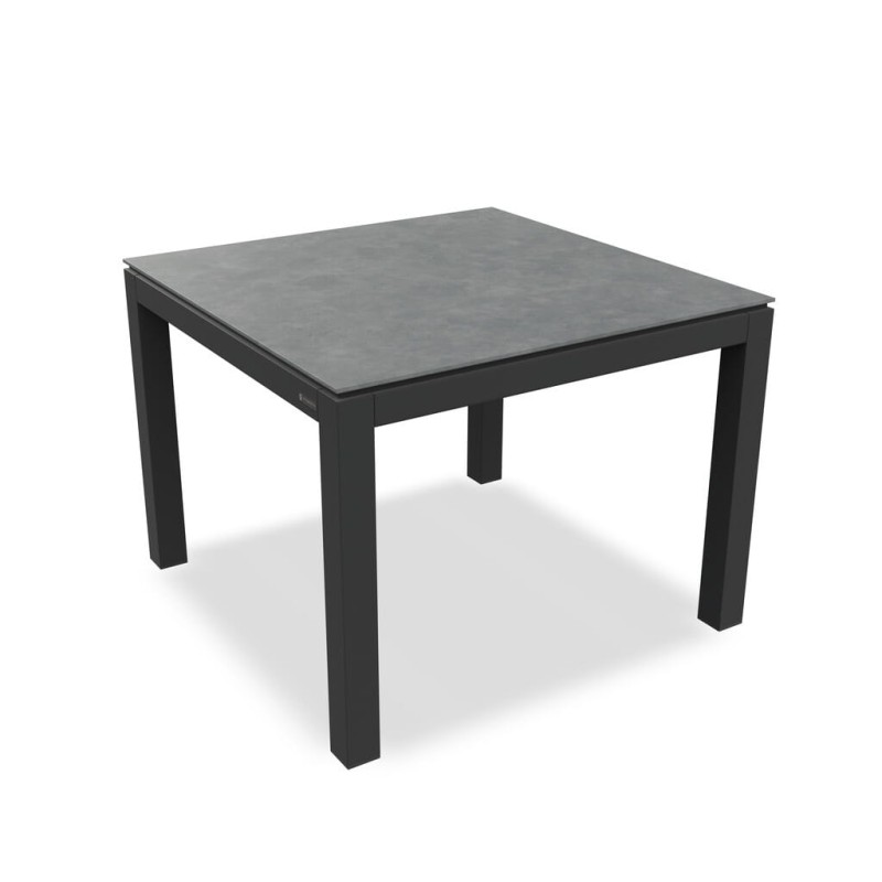 Stół_jadalniany_ogrodowy_DANLI_ALU BLACK MAT ASH GREY 100X100