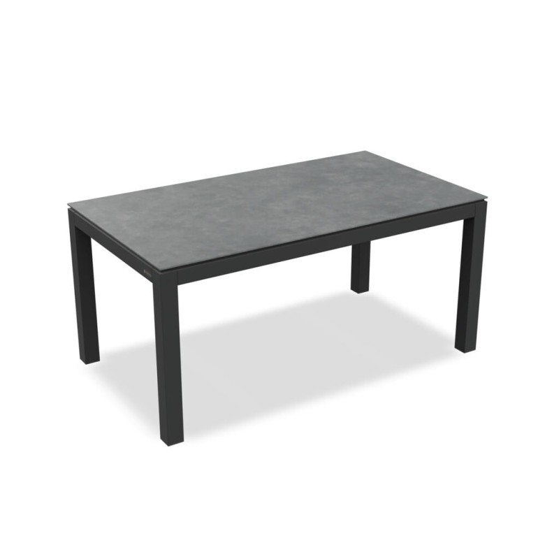 Stół_obiadowy_ogrodowy_DANLI_ALU BLACK MAT ASH GREY 160X90