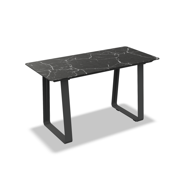 Stół_barowy_ogrodowy_ELKO_ ALU CHARC MAT BLACK MARBLE 180X80