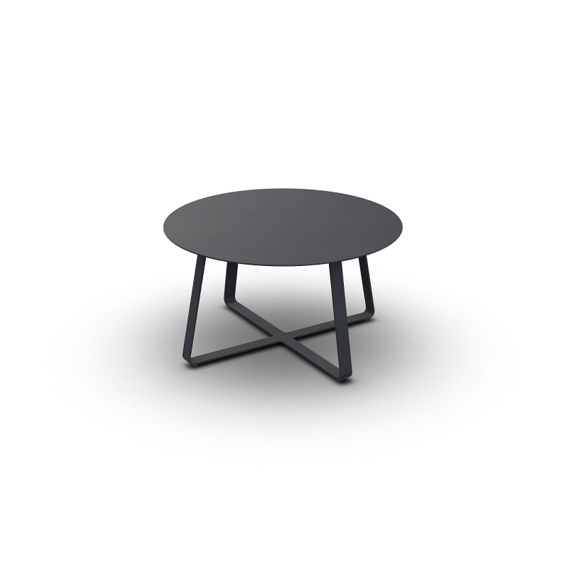 Stolik_kawowy_ogrodowy_ELKO_ALU CHARC MAT D90