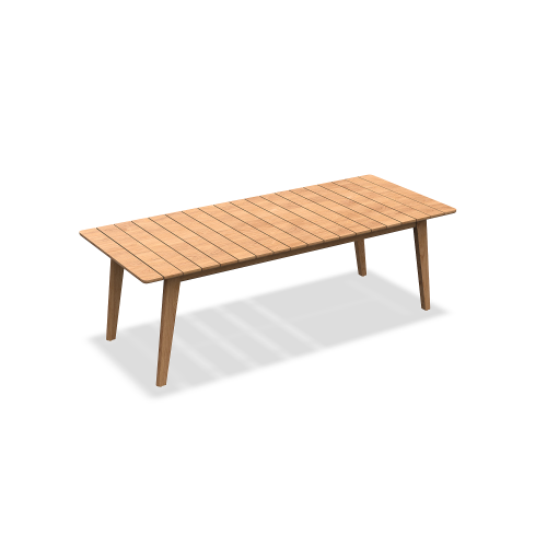 Stół drewniany ogrodowy obiadowy 240x100 cm :: RITZ TEAK