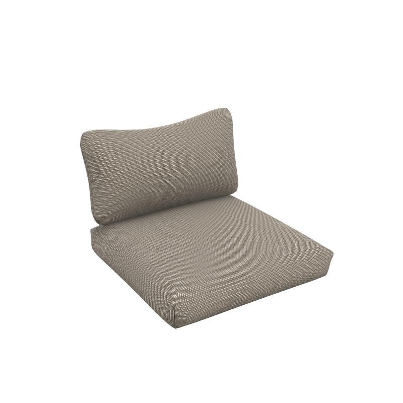 Fotel wypoczynkowy_Ritz Teak EXTERIA QUADRO NATURE
