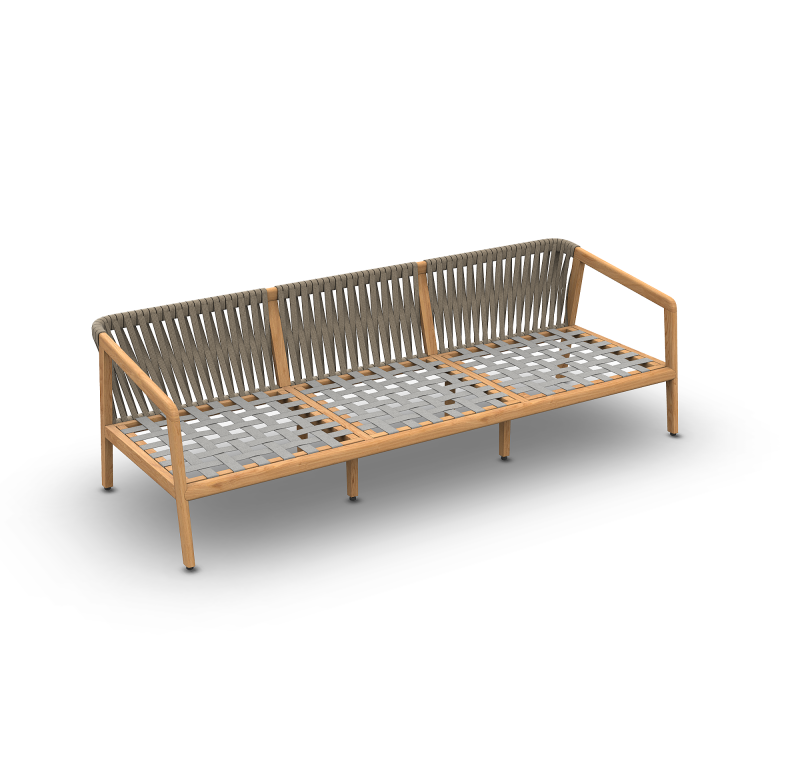 Sofa ogrodowa_RITZ TEAK