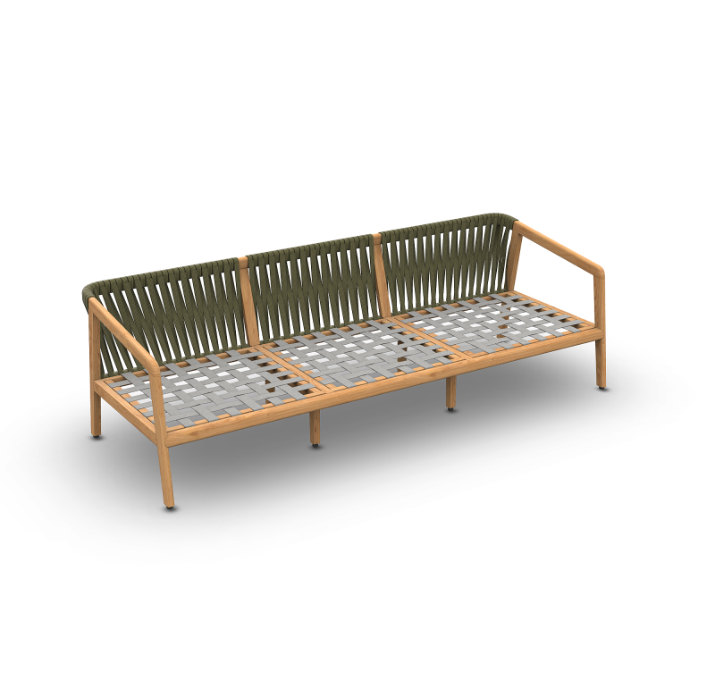 Sofa ogrodowa_RITZ TEAK