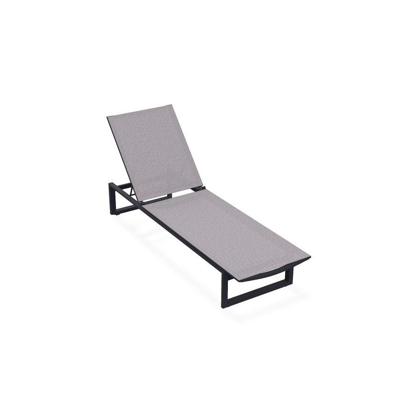Leżak_ogrodowy_GIBARA_ALU CHARC MAT