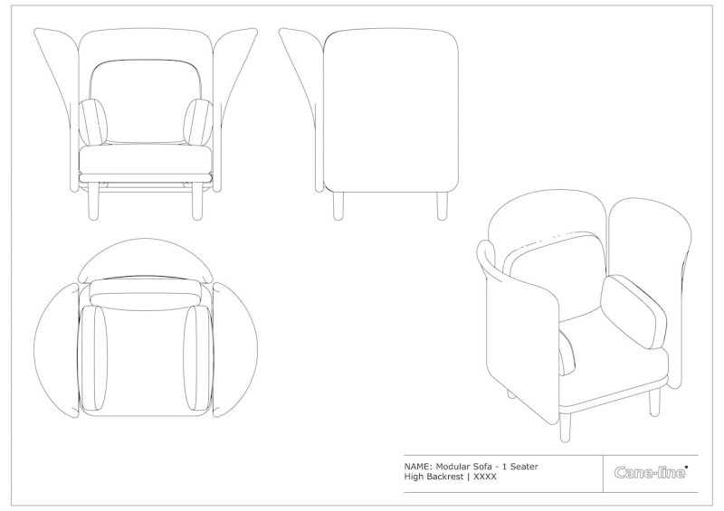 wypoczynkowy_fotel_ogrodowy_ARCH_caneline_z_wysokim_oparciem