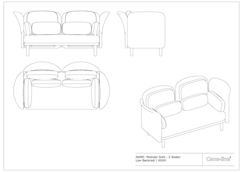 ogrodowa_sofa_wypoczynkowa_ARCH_caneline_z_niskim_oparciem