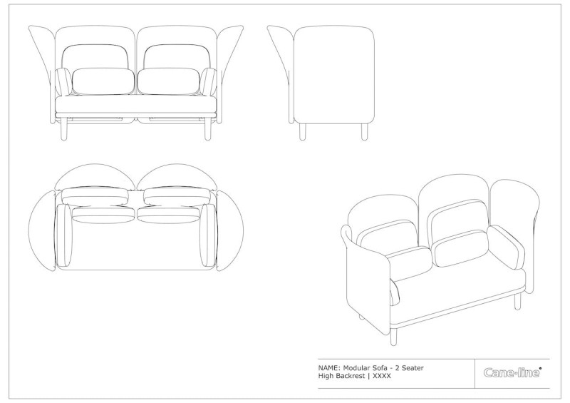 wypoczynkowa_sofa_ogrodowa_2-osobowa_ARCH_caneline_wysokie_oparcie