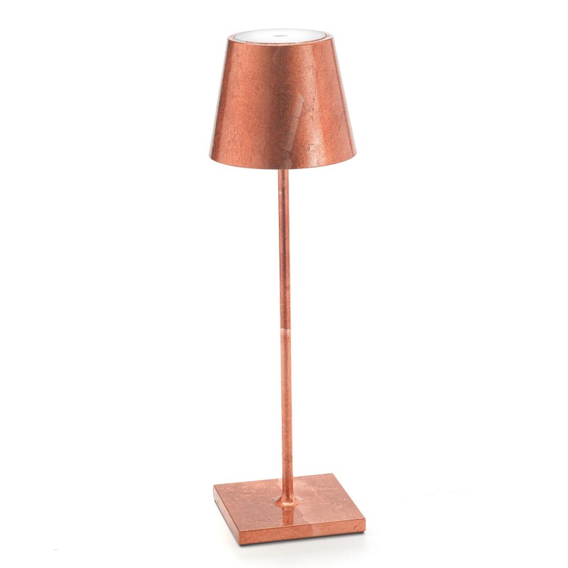 lampa_bezprzewodowa_poldina_zafferano_copper-color-leaf_miedziana