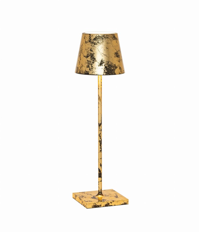 lampa_bezprzewodowa_poldina_zafferano_black-gold-leaf-craquele_złoto-czarna