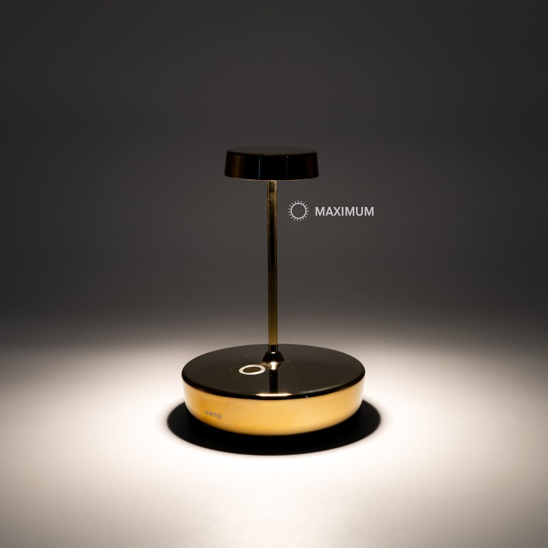 zafferano_lampka_bezprzewodowa_USB_swap_mini_gold