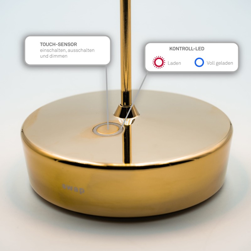 zafferano_lampka_bezprzewodowa_USB_swap_mini_gold