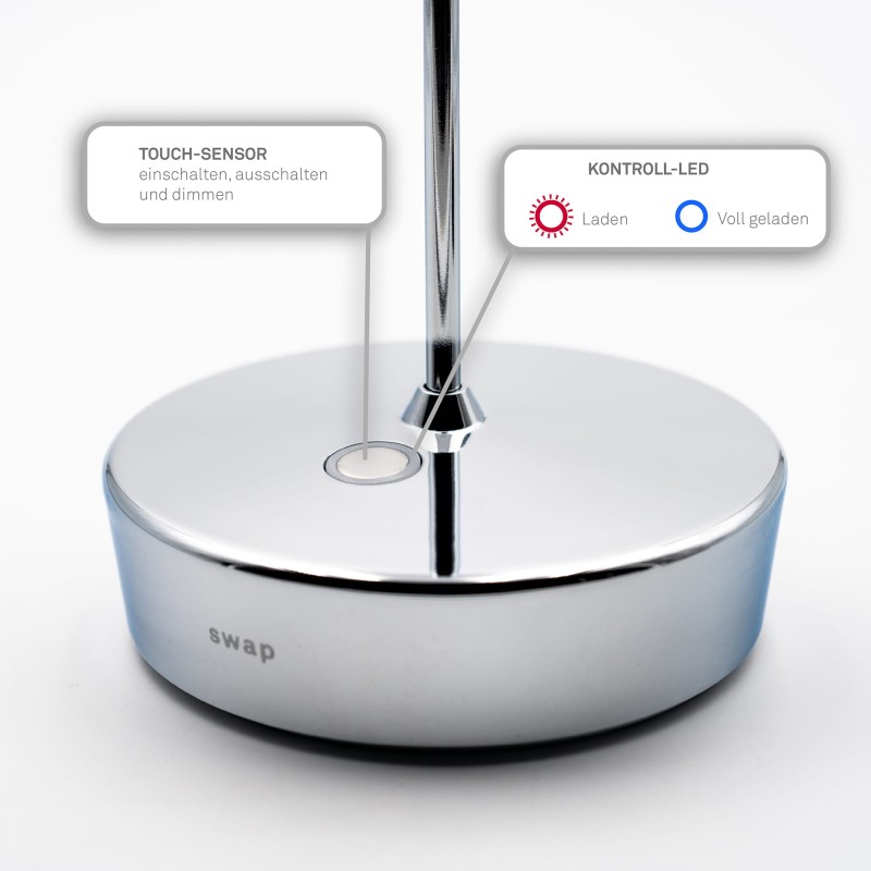 zafferano_lampka_bezprzewodowa_USB_swap_mini_chrom