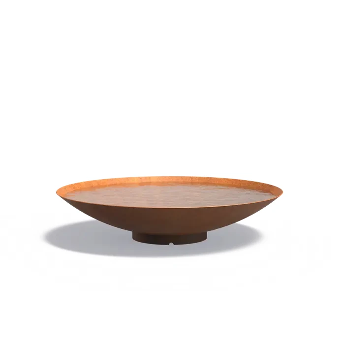 stół wodny _ lustro wodne _ stal corten _ średnica 150 cm