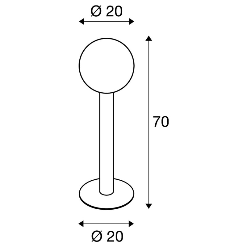 Lampa podłogowa :: GLOO PURE 70