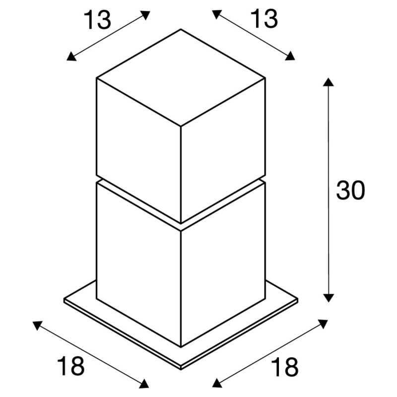 Lampa podłogowa :: SQUARE POLE 30