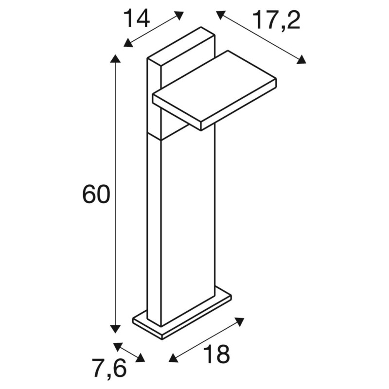 Lampa podłogowa :: ABRIDOR 60 POLE HYBRID