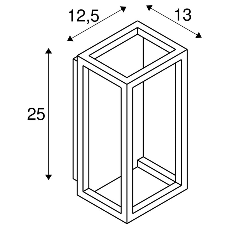 Lampa ścienna :: QUADRULO WL LED