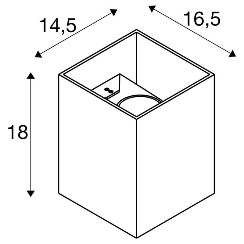 Lampa ścienna :: RUSTY UP/DOWN WL