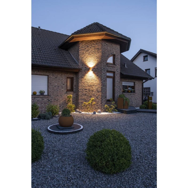 Lampa ścienna :: RUSTY UP/DOWN WL ROUND