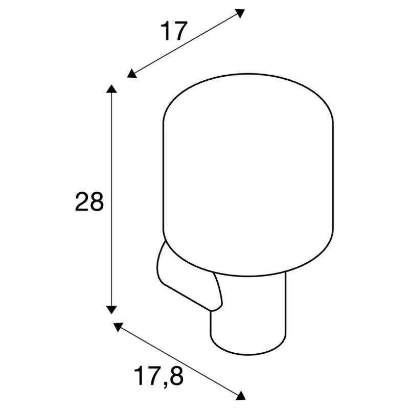 Lampa ścienna :: OVALISK WL