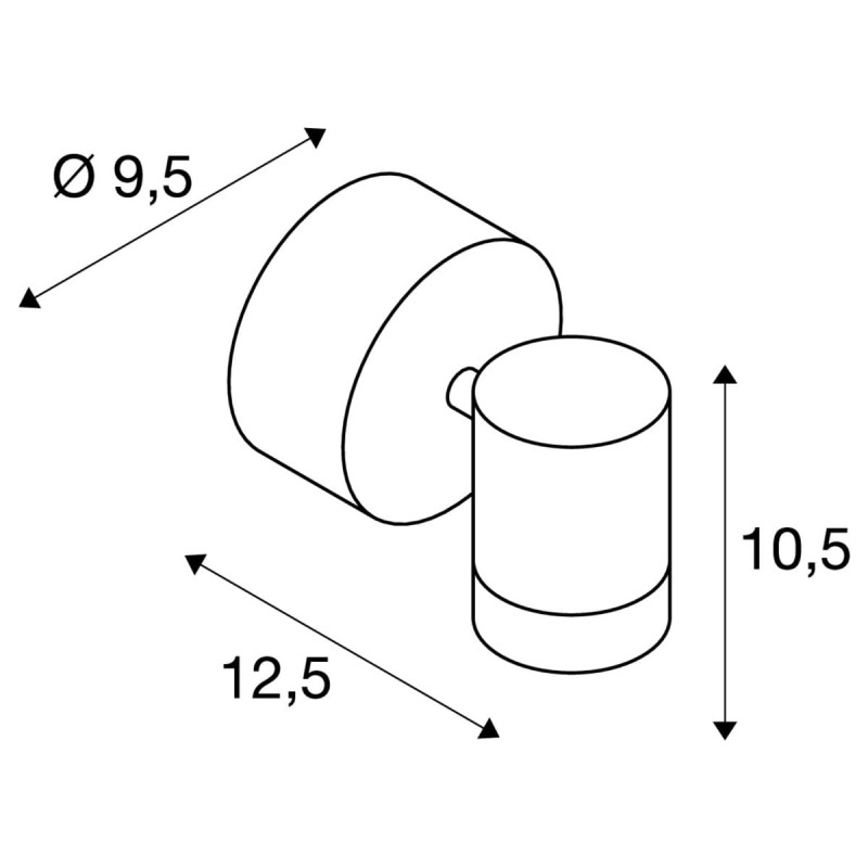 Lampa ścienna :: HELIA CW SINGLE