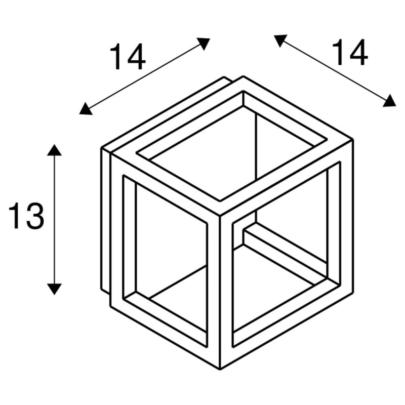 Lampa ścienna :: QUADRULO CL LED