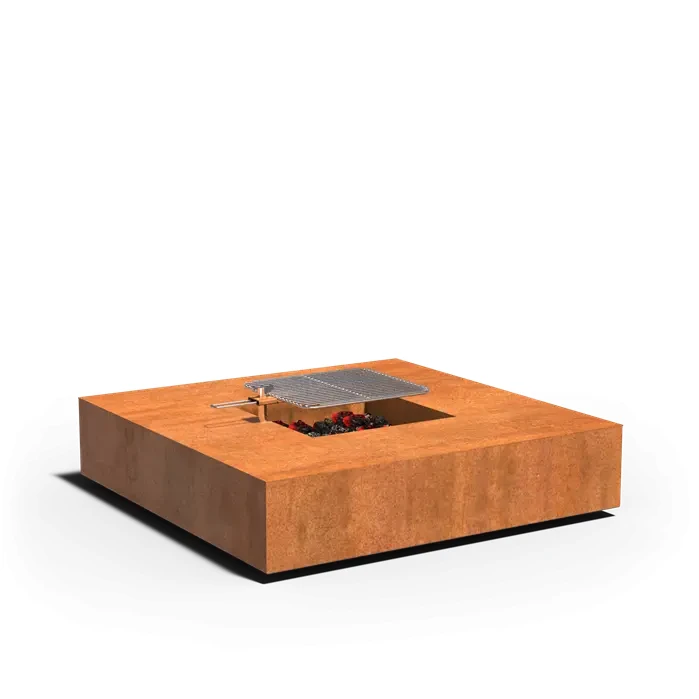 Palenisko ze stali corten QUAD