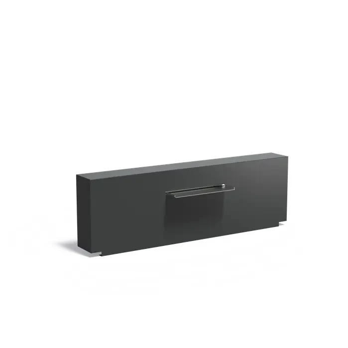 Ściana stawowa stała letterbox 60 :: aluminium