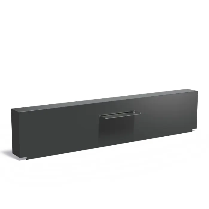 Ściana stawowa stała letterbox 60 :: aluminium
