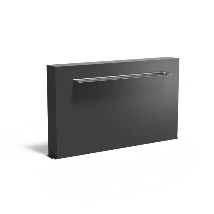 Ściana stawowa wolnostojąca letterbox 150 :: aluminium