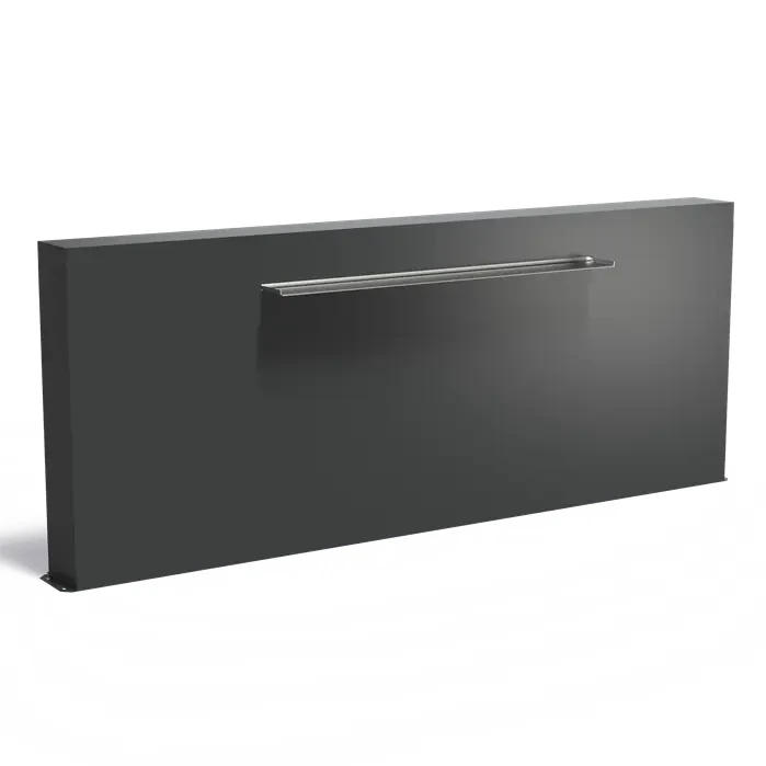 Ściana stawowa wolnostojąca letterbox 150 :: aluminium