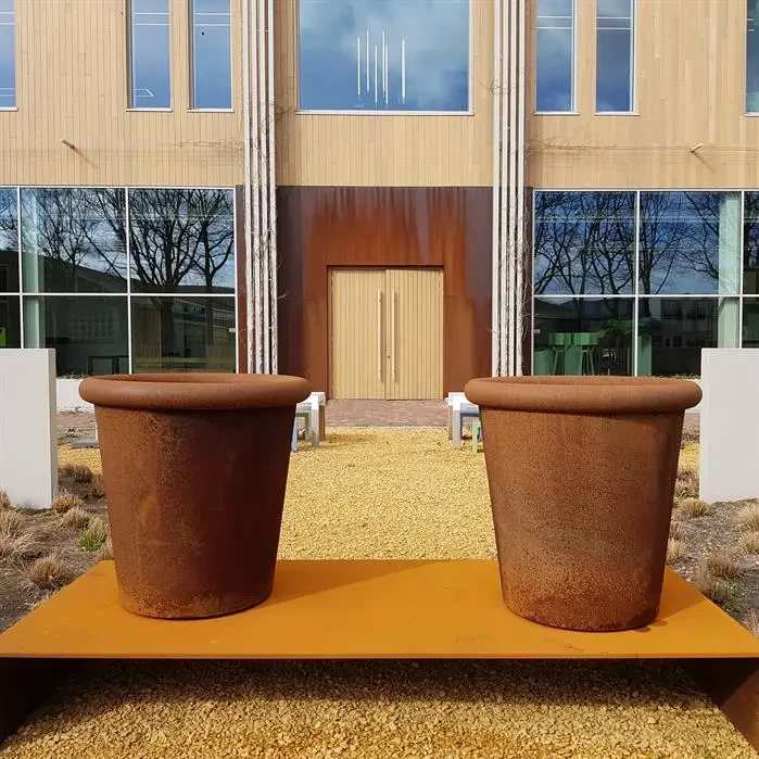 Donica TUBE :: stal corten