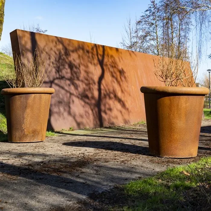 Donica TUBE :: stal corten