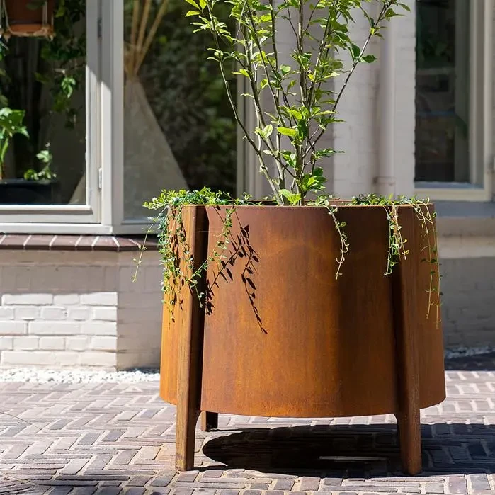 Donica BOTAN :: stal corten
