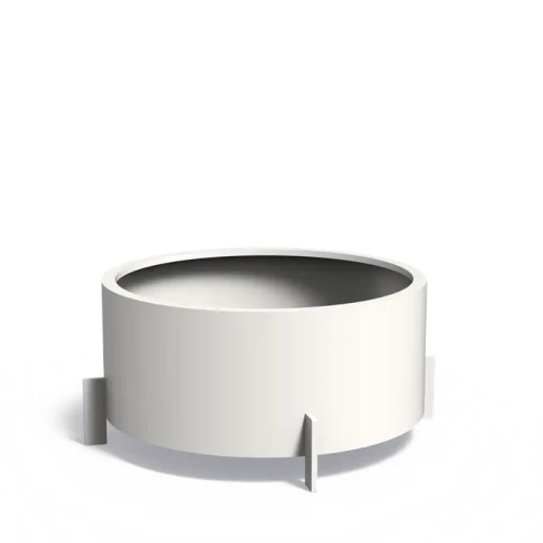 Donica ogrodowa DRUM :: aluminium, różne rozmiary, różne kolory 