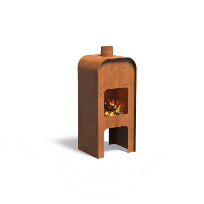 Kominek GAP :: stal corten