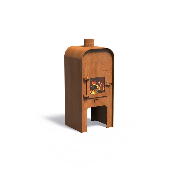 Kominek GAP :: stal corten