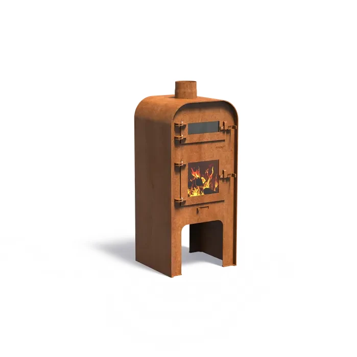 Kominek GAP :: stal corten