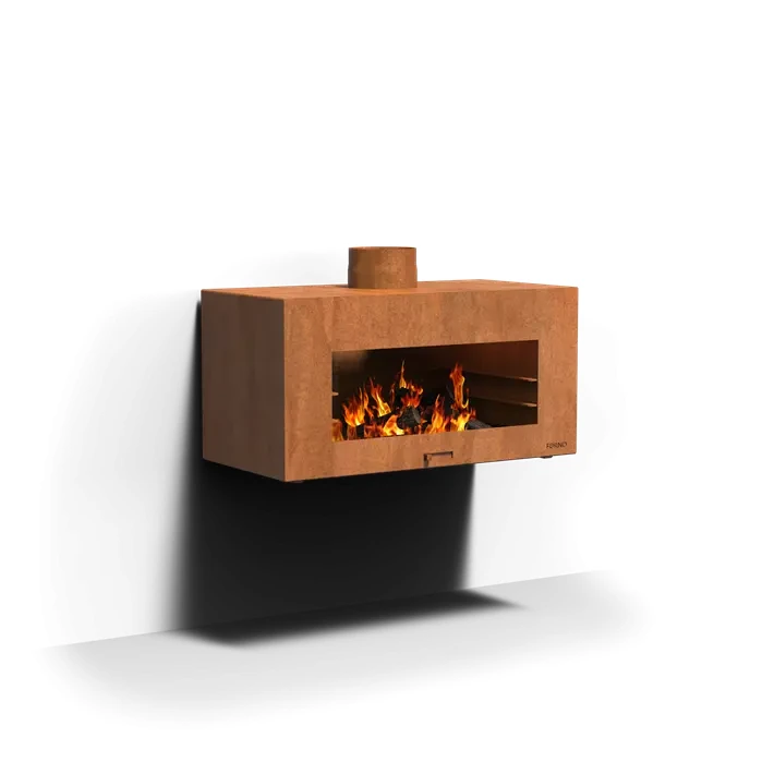 Kominek ENOK :: stal corten